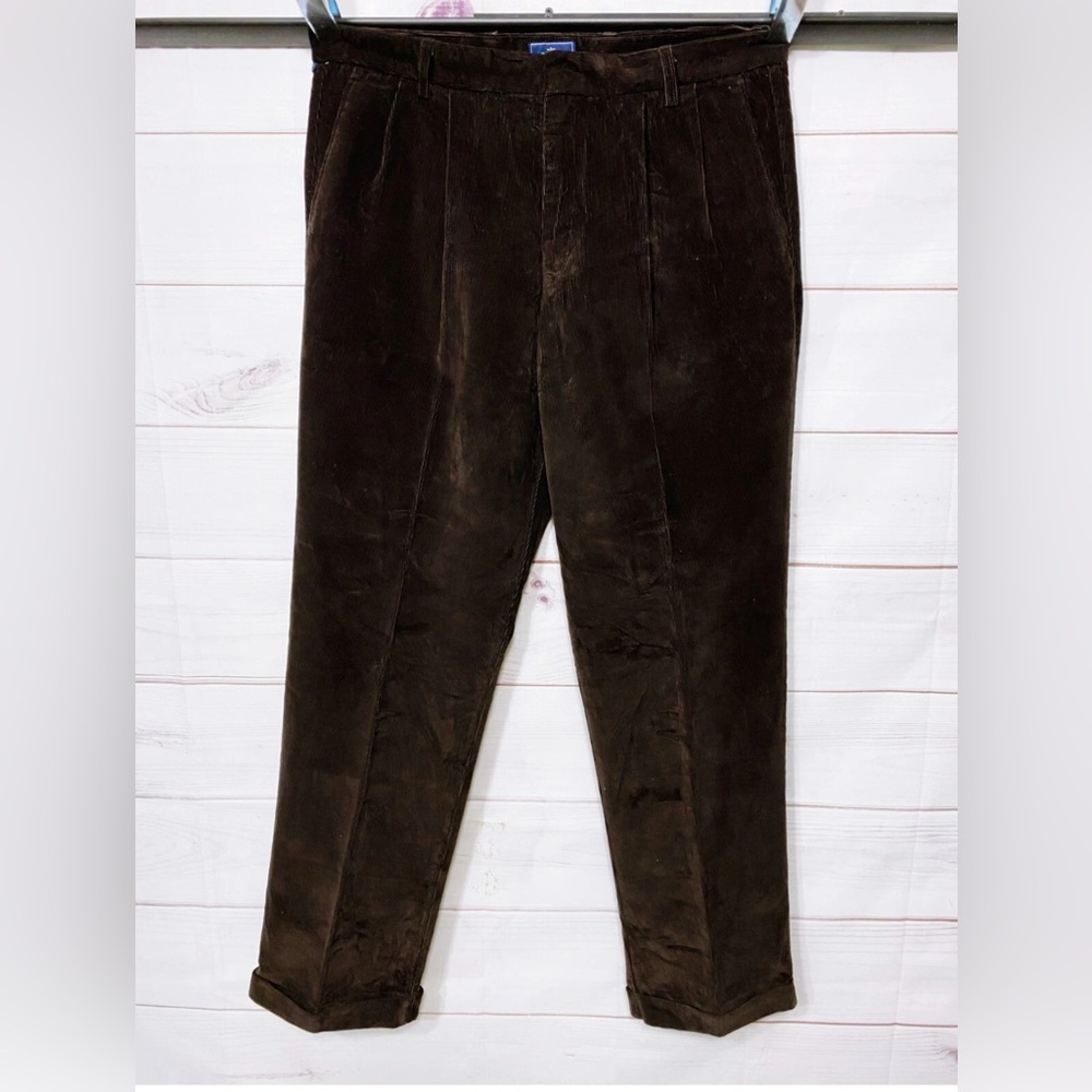 Vintage Dockers Men's Dark Brown Corduroy Pants